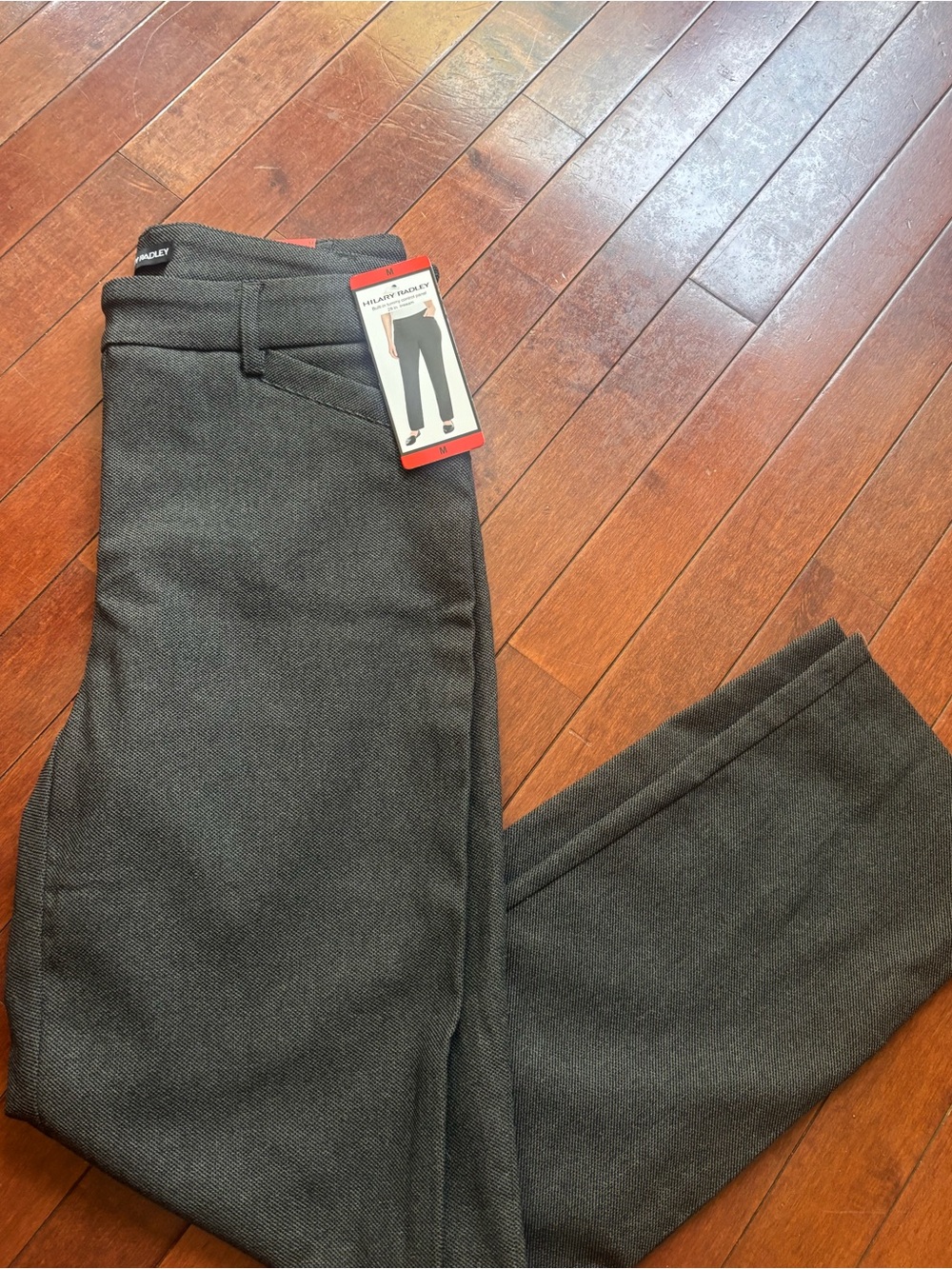 Hilary Radley Slim Dress Pants -Pull On Size medium NWT